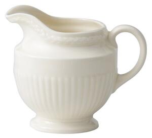 Wedgwood Edme cream and milk jug white