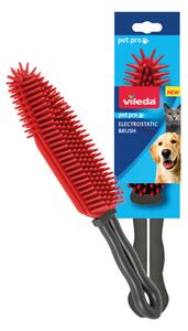 Vileda Pet Pro Electrostatic Brush Red