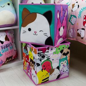 Set of 2 3.6L Squishmallows Storage Cubes Multicoloured