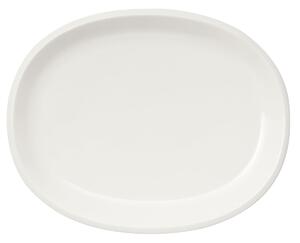 Iittala Raami oval serving plate 35 cm white