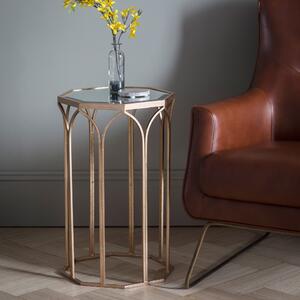 Camber Side Table Gold