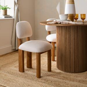Adelita Dining Chair, Fabric Natural