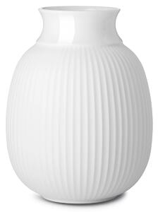 Lyngby Porcelæn Lyngby Curve vase 17.5 cm White
