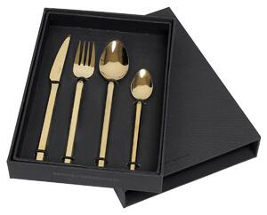 Broste Copenhagen Tvis cutlery 4 pieces Titanium rose gold