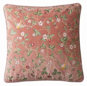 Wedgwood Wild Strawberry Filled Cushion 50cm x 50cm Blush