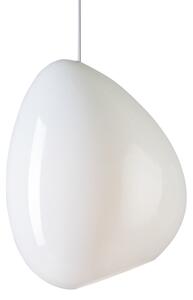 Belid Ocean ceiling lamp opal glass white textile cord