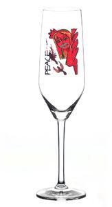 Carolina Gynning Scream Peace champagne glass 30 cl