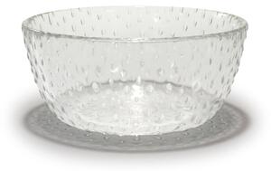 Aida Raw glass bowl Ø14 cm Clear