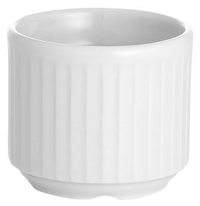 Pillivuyt Plissé egg cup White