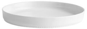 Pillivuyt Toulouse pasta plate straight edge Ø22 cm White