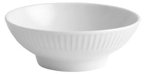 Pillivuyt Plissé bowl on foot White