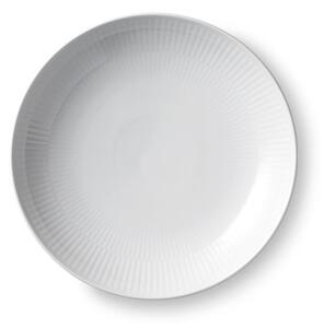 Royal Copenhagen White Fluted modern plate Ø 20 cm
