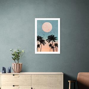 Sunrise Print by Kubistika Blue