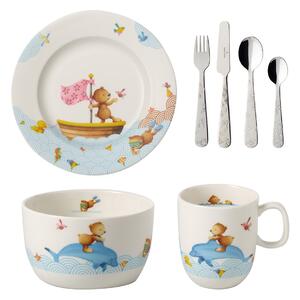 Villeroy & Boch Happy as a Bear children's dinnerware and cutlery 7 pieces