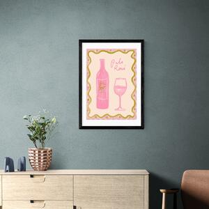 East End Prints Pale Rose Print by Emmy Lupin Studio Pink