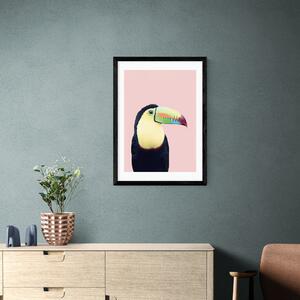 East End Prints Toucan Print by Sisi and Seb MultiColoured