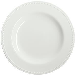 Scandi Living Dots serving plate 32 cm Creamy white