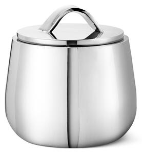Georg Jensen Helix sugar bowl with lid Stainless steel