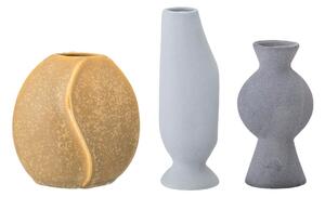 Bloomingville Bloomingville vase stoneware 3-pack Multi