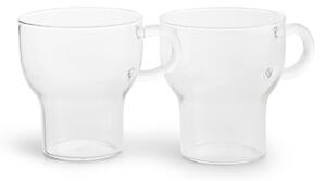 Sagaform Sagaform glassmug 25 cl 2-pack clear