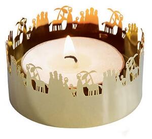 Pluto Design Etsad candle holder gold Crib