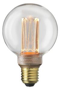 Globen Lighting Light bulb E27 Laser LED filament glob Clear