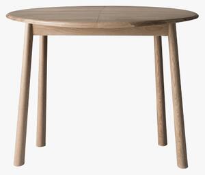 Rebecca Round Extendable Oak Dining Table