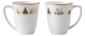 Wik & Walsøe Julemorgen glögg mug 2-pack White-multi