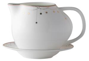 Wik & Walsøe Julemorgen serving jug with bowl White-multi