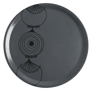 Almedahls Picknick Elements tray onion Ø38 dark grey