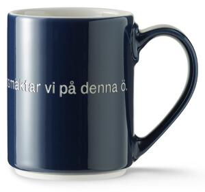 Design House Stockholm Astrid Lindgren mug Utan snus Swedish text