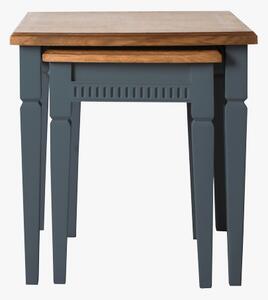 Sienna Nesting Tables in Teal