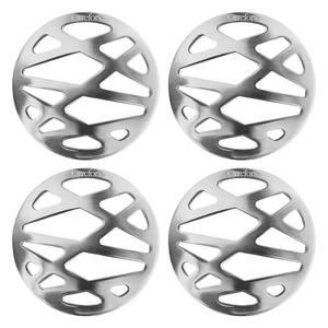 Orrefors City coaster 4-pack Stainless steel