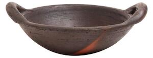 MUUBS Hazel bowl with handle S Brown