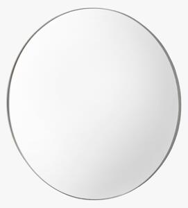 Jameson Round Wall Mirror in Silver