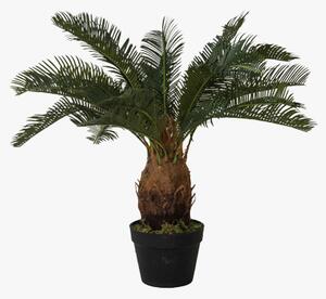 Faux Cycad in Slate Effect Planter