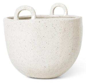 Ferm LIVING Speckle flower pot Ø18,5 cm Off-white