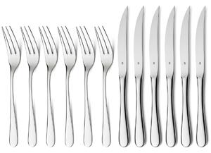 WMF Geschenkidee BBQ cutlery 12 pieces Stainless steel