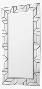 Millicent Standing Mirror in Silver