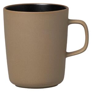 Marimekko Oiva mug 25 cl brown-black