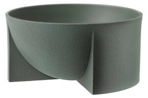 Iittala Kuru ceramic bowl 12x24 cm moss green