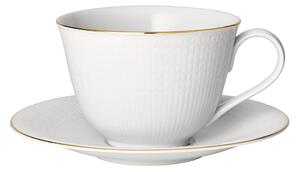 Rörstrand Swedish Grace Gala teacup with saucer white