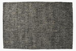 Olive Hand Woven Rug in Silver & Grey