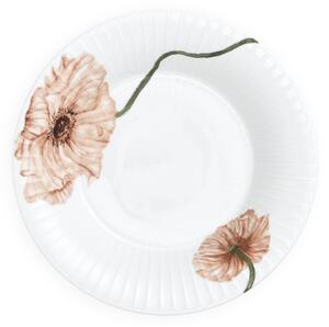 Kähler Hammershøi Poppy deep plate 21 cm white