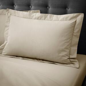 Hotel 230 Thread Count Crisp Cotton Percale Oxford Pillowcase