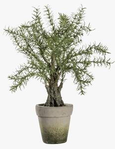 Faux Potted Rosemary Tree