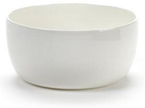 Serax Base breakfast bowl with low rim white 12 cm