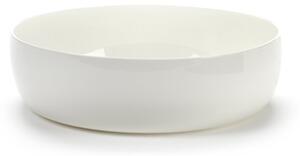 Serax Base serving bowl with low rim white 24 cm