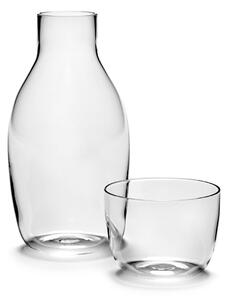 Serax Passe-Partout carafe with drinking glass clear