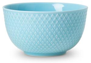 Lyngby Porcelæn Rhombe bowl 32 cl turquoise